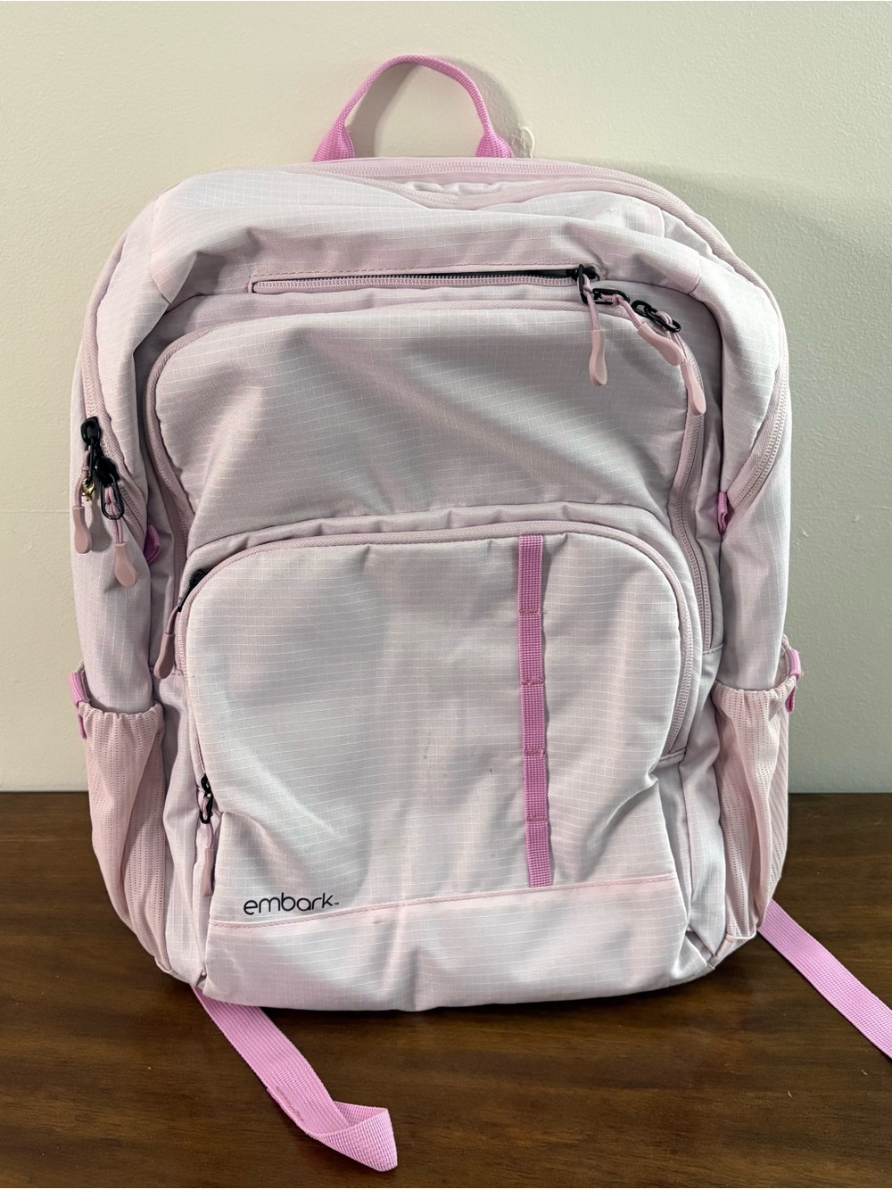 Embark Girls Women’s Pink School Backpack Travel Large Multipocket
